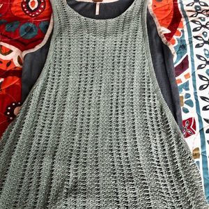Free People Layered Sweater Tank